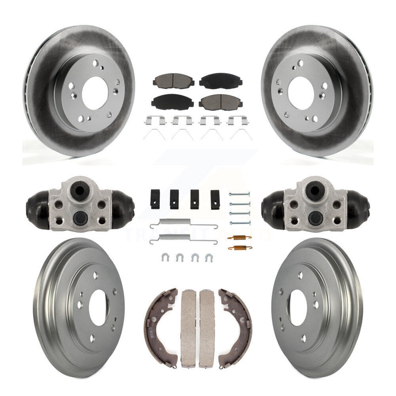 Transit Auto KGC-102883 Disc Brake Kit for 2012-2015 Honda Civic - Front and Rear