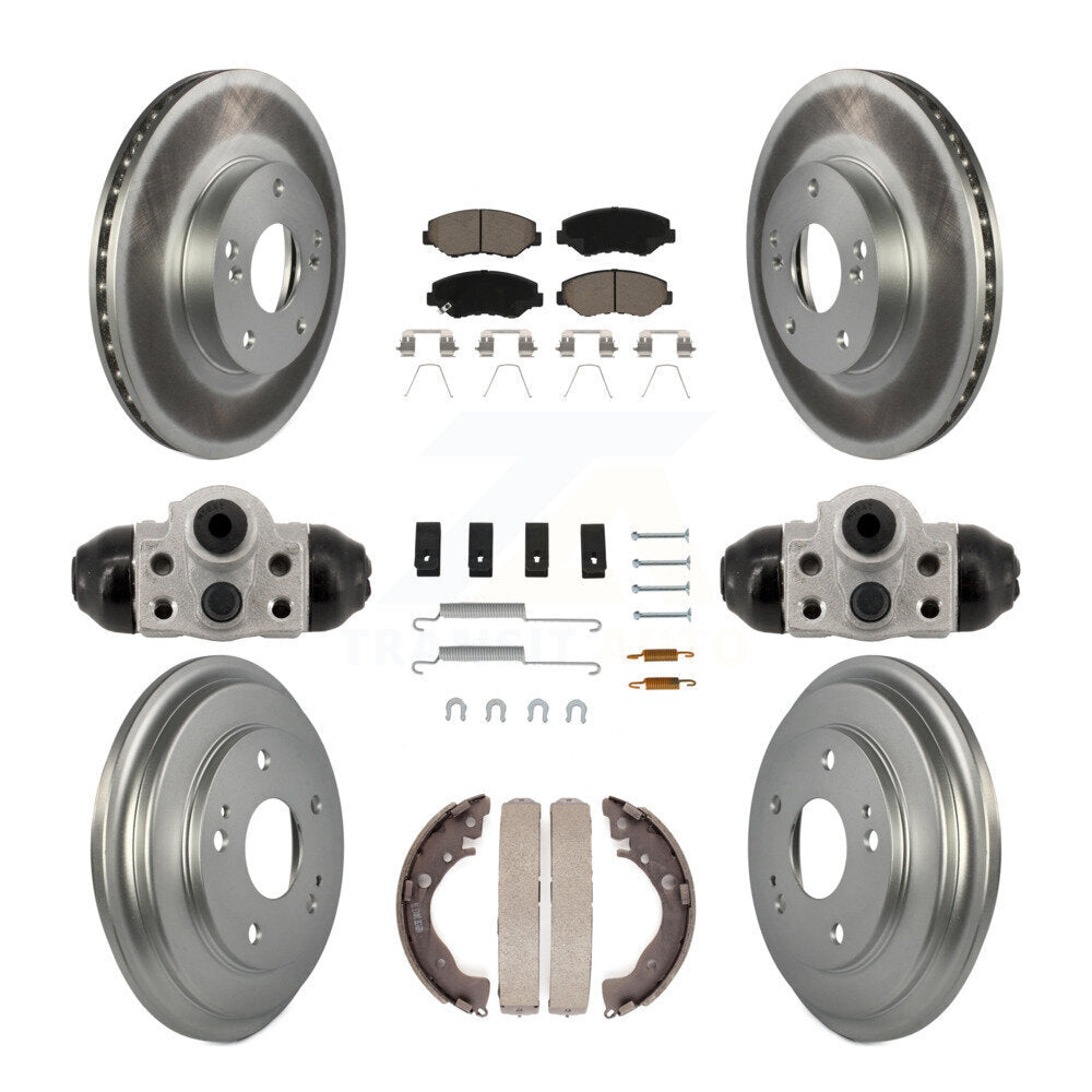 Transit Auto KGC-102884 Disc Brake Kit for 2013-2015 Honda Civic - Front and Rear