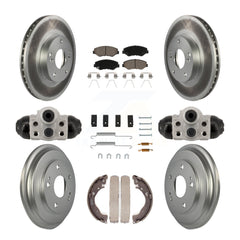 Transit Auto KGC-102884 Disc Brake Kit for 2013-2015 Honda Civic - Front and Rear