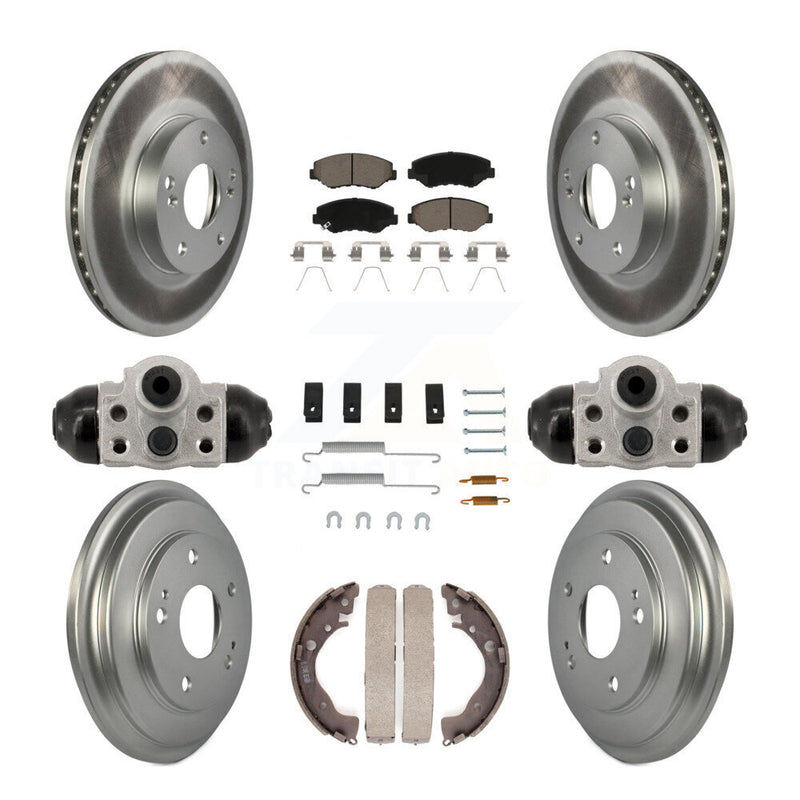 Transit Auto KGC-102884 Disc Brake Kit for 2013-2015 Honda Civic - Front and Rear