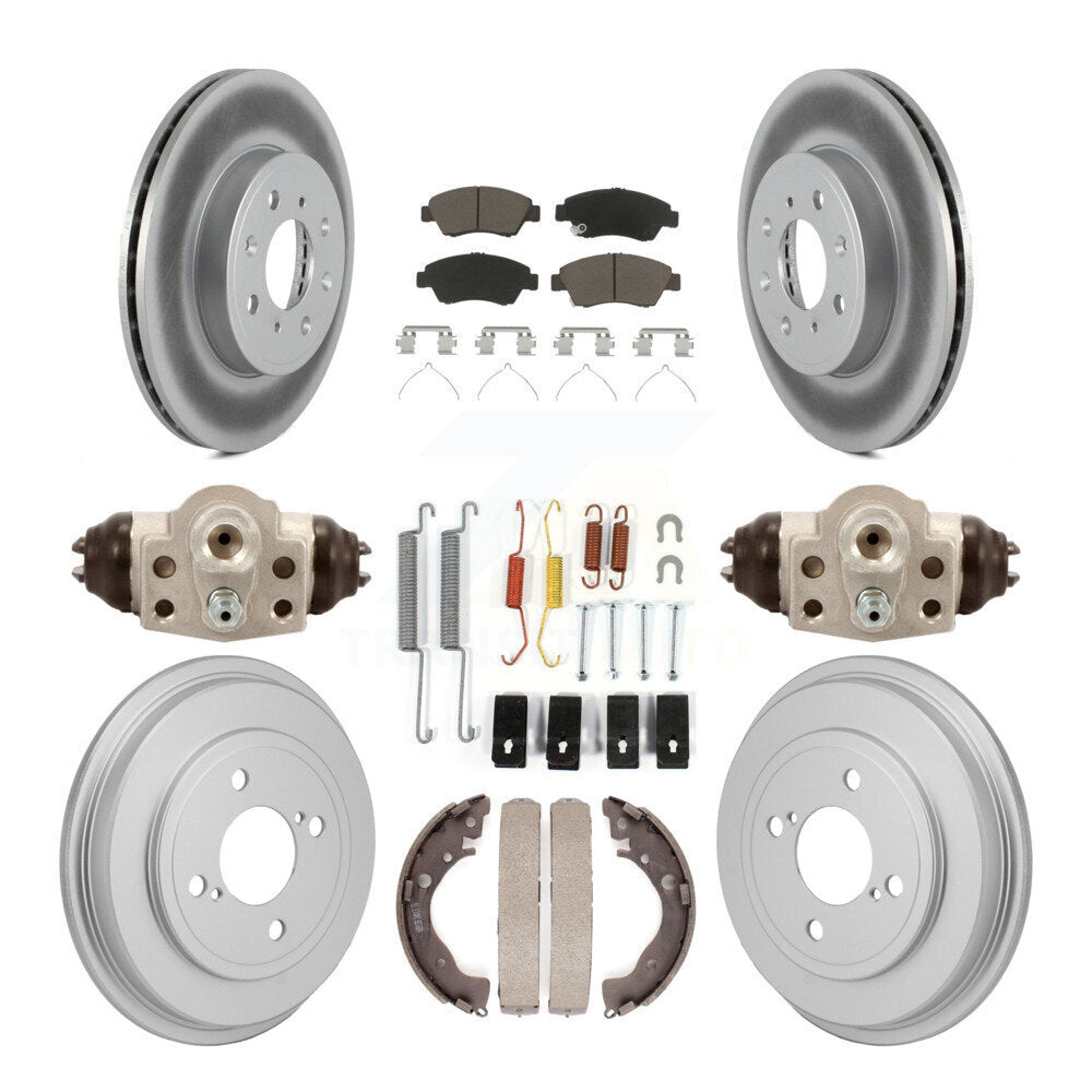 Transit Auto KGC-102885 Disc Brake Kit for 2015-2019 Honda Fit - Front and Rear