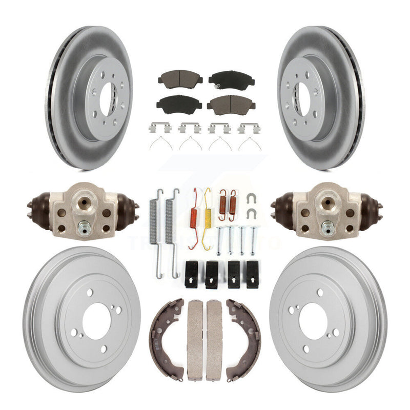 Transit Auto KGC-102885 Disc Brake Kit for 2015-2019 Honda Fit - Front and Rear