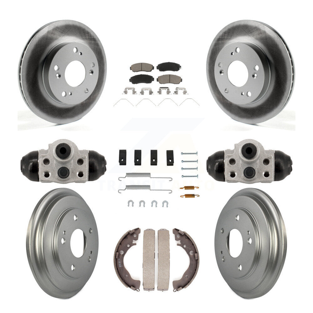 Transit Auto KGC-102886 Disc Brake Kit for 2015 Honda Civic - Front and Rear