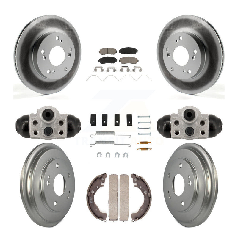 Transit Auto KGC-102886 Disc Brake Kit for 2015 Honda Civic - Front and Rear