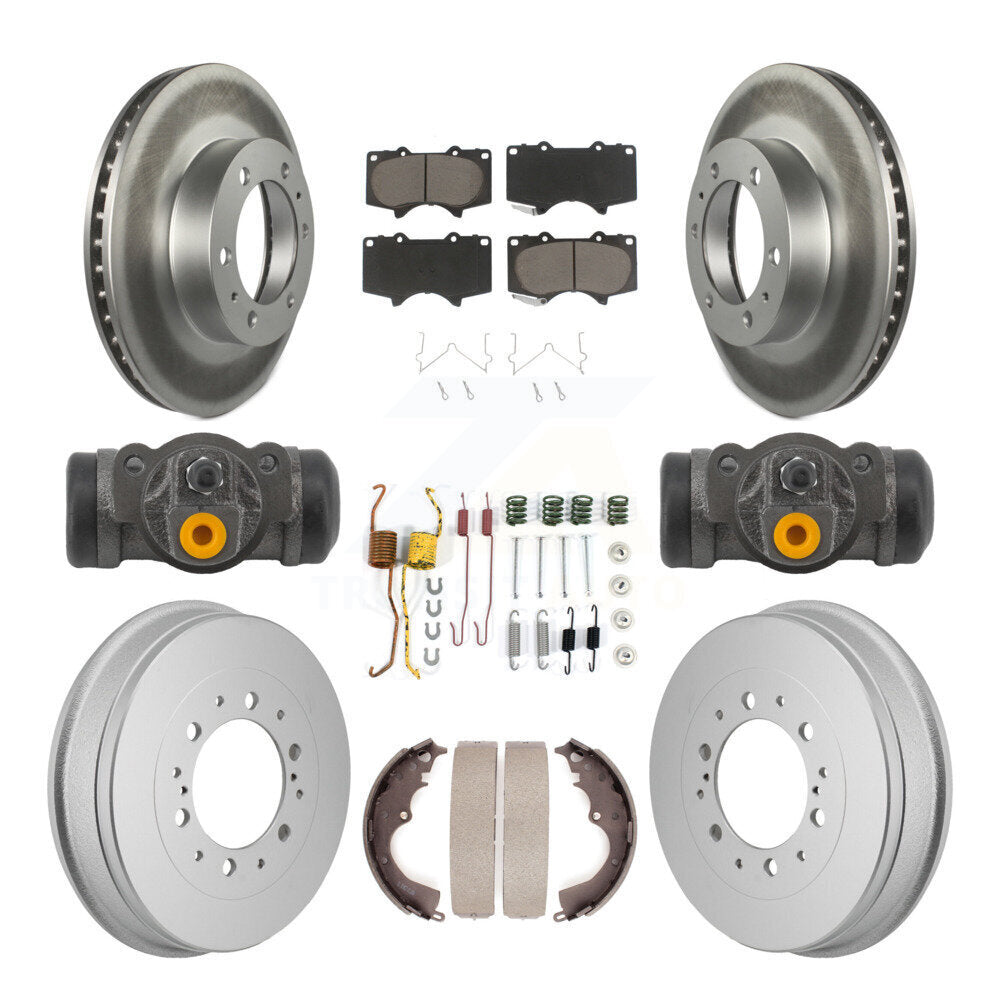 Transit Auto KGC-102889 Disc Brake Kit for 2005-2023 Toyota Tacoma - Front and Rear