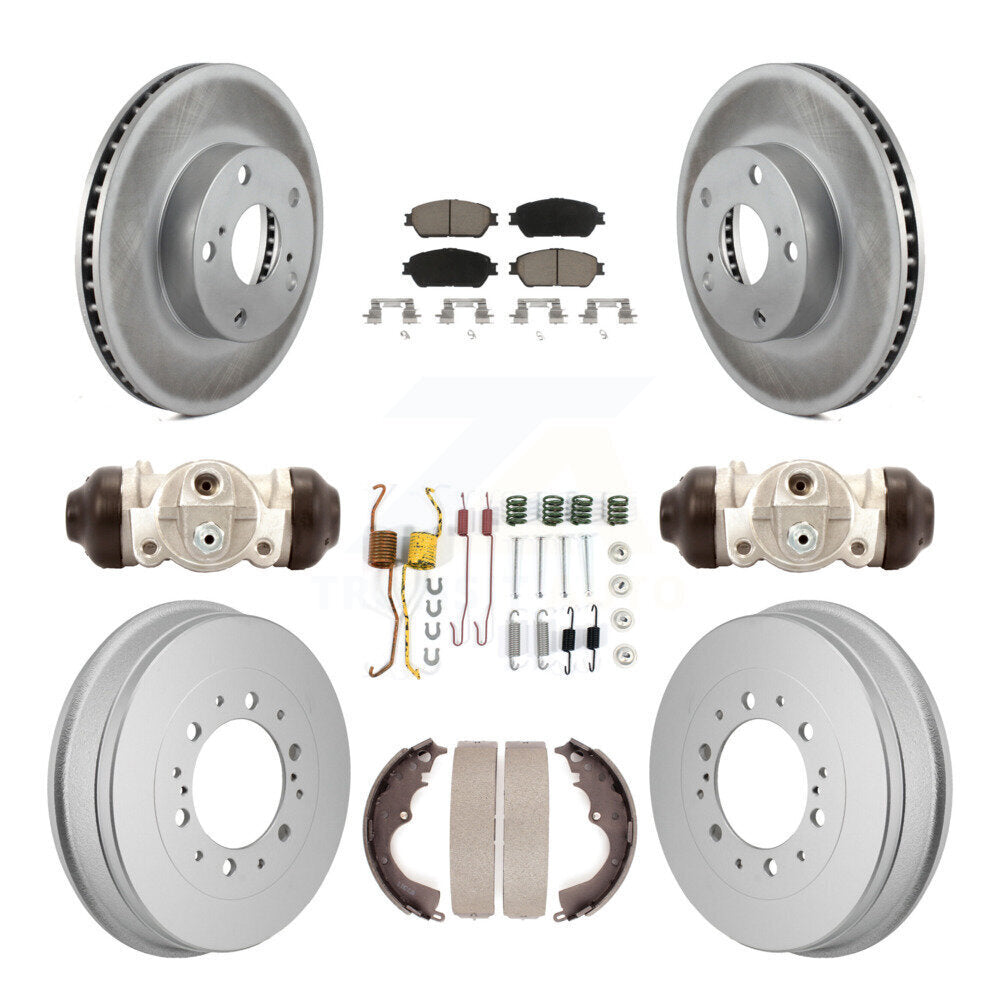 Transit Auto KGC-102890 Disc Brake Kit for 2015 Toyota Tacoma - Front and Rear