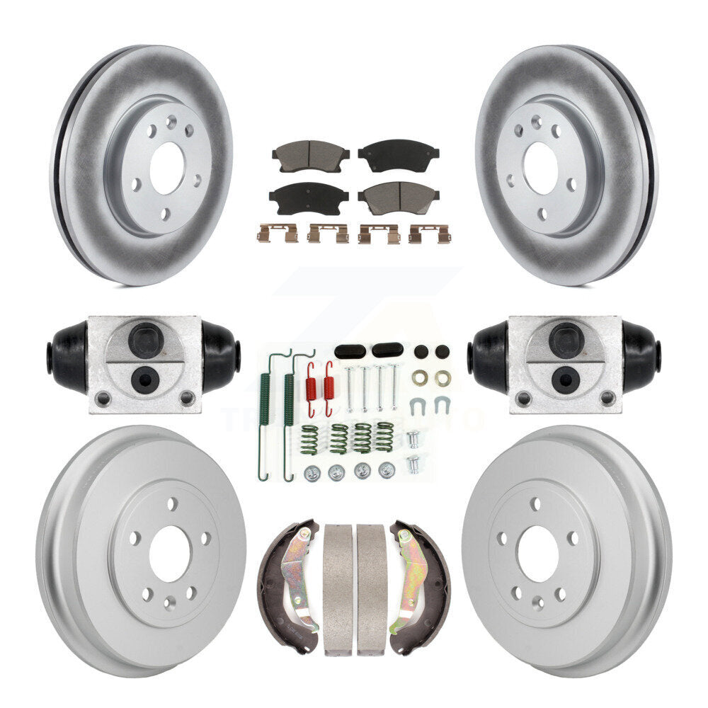Transit Auto KGC-102891 Disc Brake Kit for 2012-2017 Chevrolet Sonic - Front and Rear