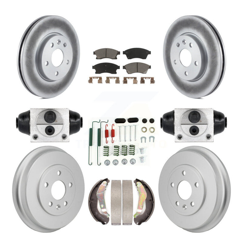Transit Auto KGC-102891 Disc Brake Kit for 2012-2017 Chevrolet Sonic - Front and Rear