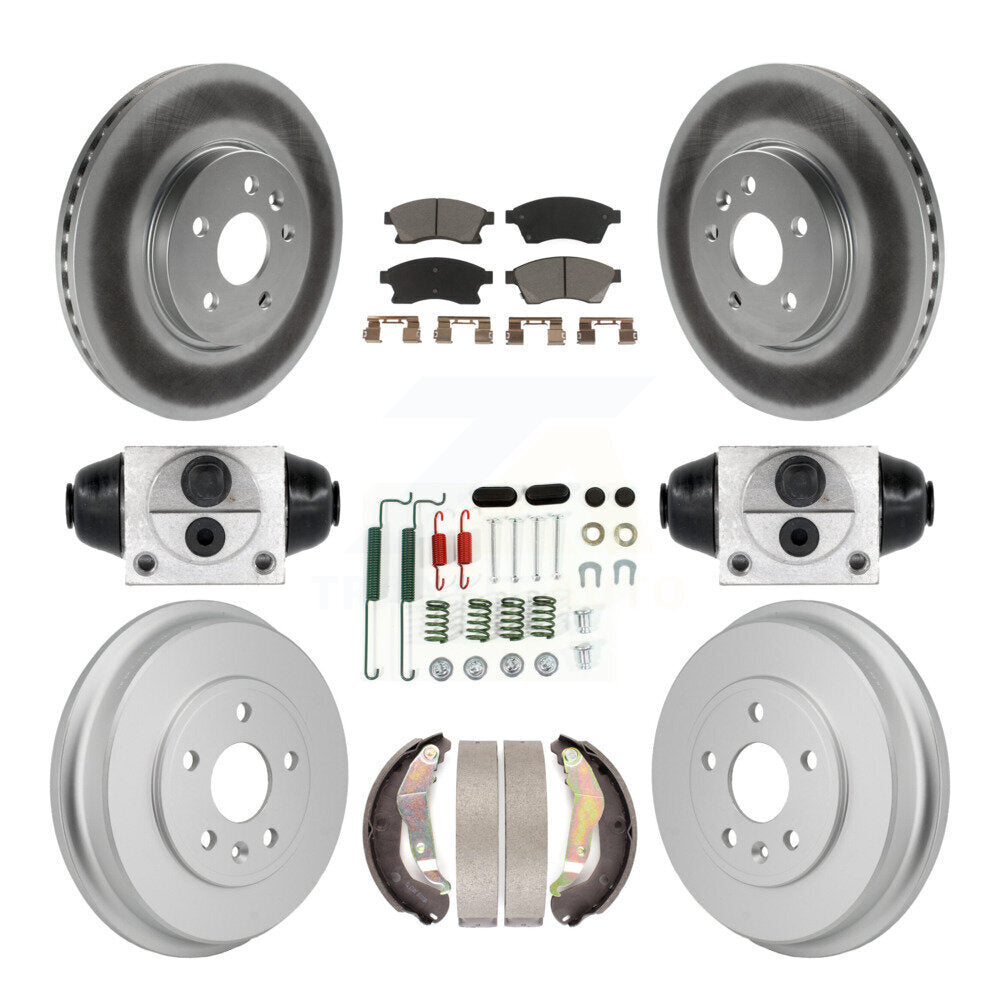 Transit Auto KGC-102892 Disc Brake Kit for 2013-2014 Chevrolet Sonic - Front and Rear