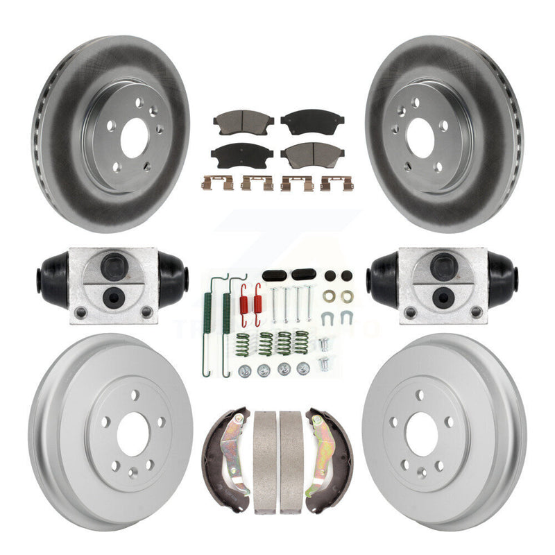 Transit Auto KGC-102892 Disc Brake Kit for 2013-2014 Chevrolet Sonic - Front and Rear