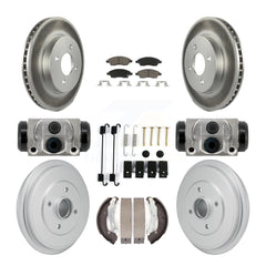 Transit Auto KGC-102893 Disc Brake Kit for 2012-2019 Nissan Micra, Nissan Versa, Nissan Versa Note - Front and Rear