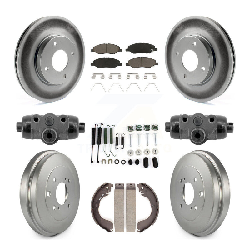 Transit Auto KGC-102894 Disc Brake Kit for 2008 Nissan Versa - Front and Rear