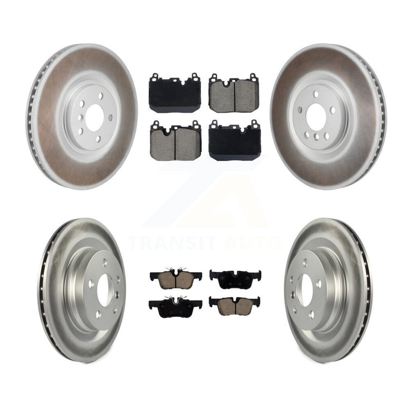 Transit Auto KGC-102896 Disc Brake Kit for 2019-2022 BMW 228i Gran Coupe, BMW 228i xDrive Gran Coupe, Mini Cooper Countryman - Front and Rear