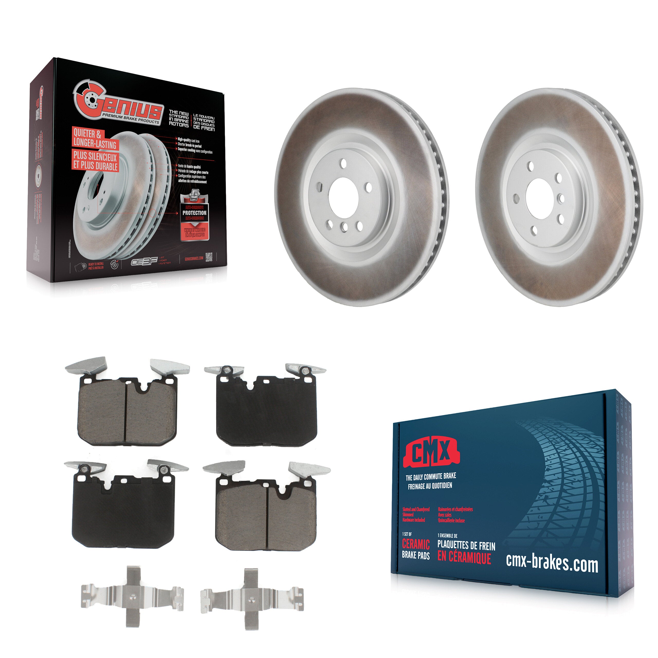 Transit Auto KGC-102900 Disc Brake Kit for 2021 Mini Cooper - Front