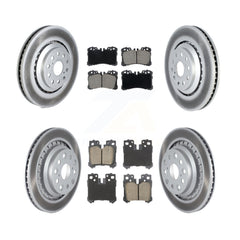 Transit Auto KGC-102902 Disc Brake Kit for 2008-2017 Lexus LS460, Lexus LS600h - Front and Rear
