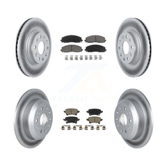 Transit Auto KGC-102904 Disc Brake Kit for 2021 Jeep Wrangler - Front and Rear