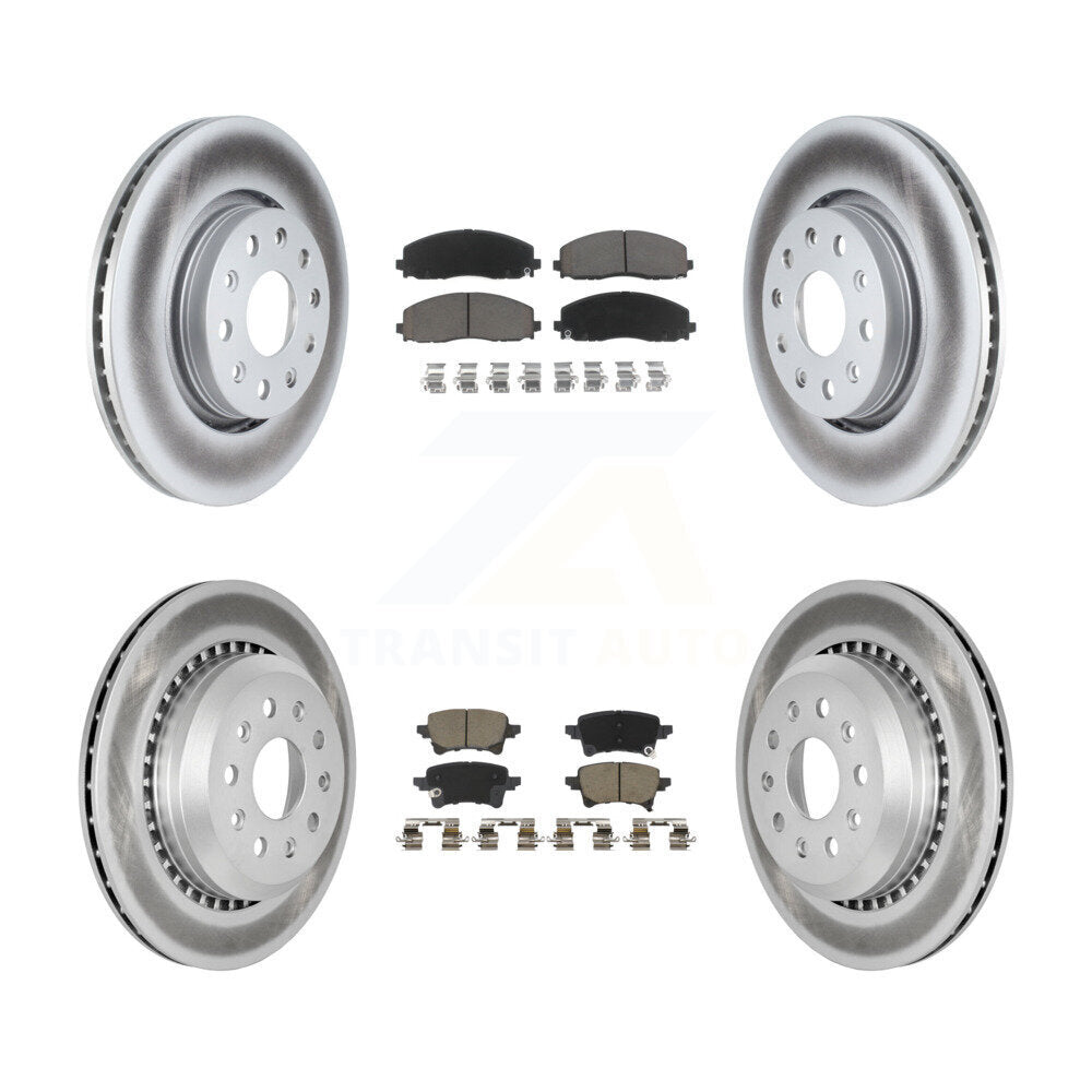 Transit Auto KGC-102908 Disc Brake Kit for 2020-2023 Jeep Gladiator - Front and Rear