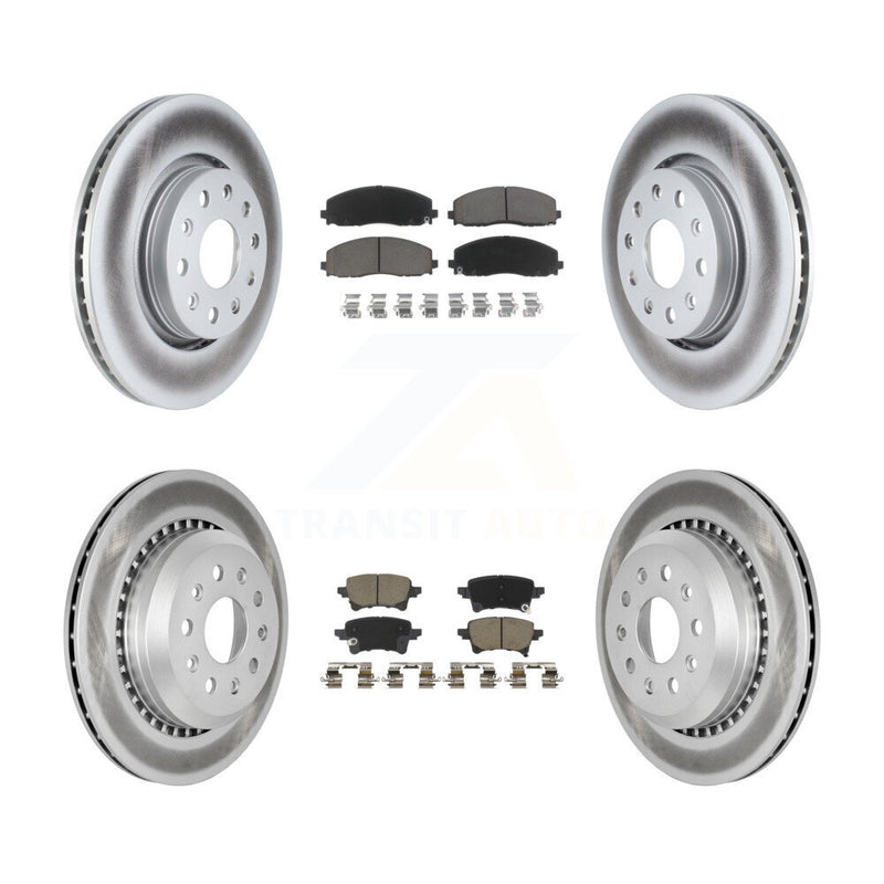 Transit Auto KGC-102908 Disc Brake Kit for 2020-2023 Jeep Gladiator - Front and Rear