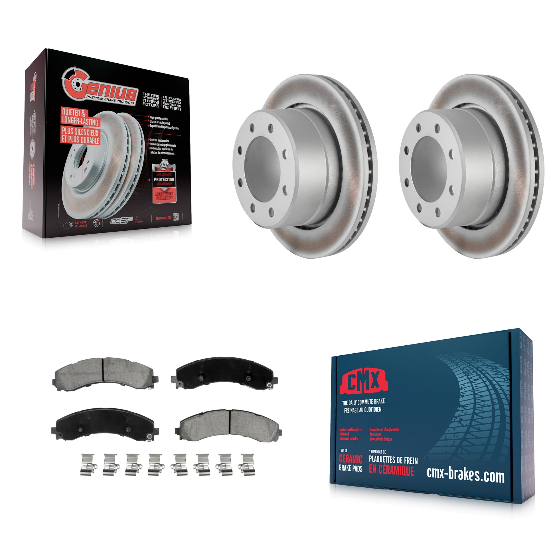 Transit Auto KGC-102911 Disc Brake Kit for 2020-2021 Ram 3500 - Rear