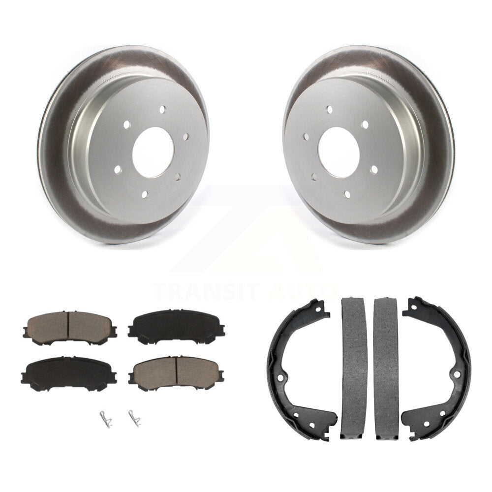 Transit Auto KGC-102912 Disc Brake Kit for 2017-2023 Nissan TITAN - Rear