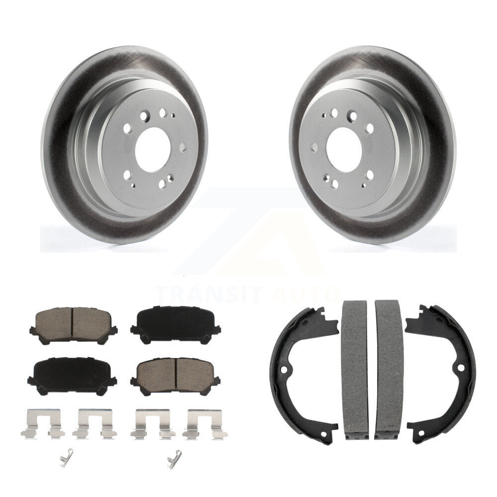 Transit Auto KGC-102920 Disc Brake Kit for 2016-2024 Honda Passport, Honda Ridgeline, Honda Pilot - Rear