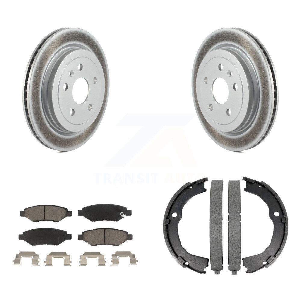 Transit Auto KGC-102922 Disc Brake Kit for 2008-2015 Cadillac CTS, Chevrolet Camaro - Rear