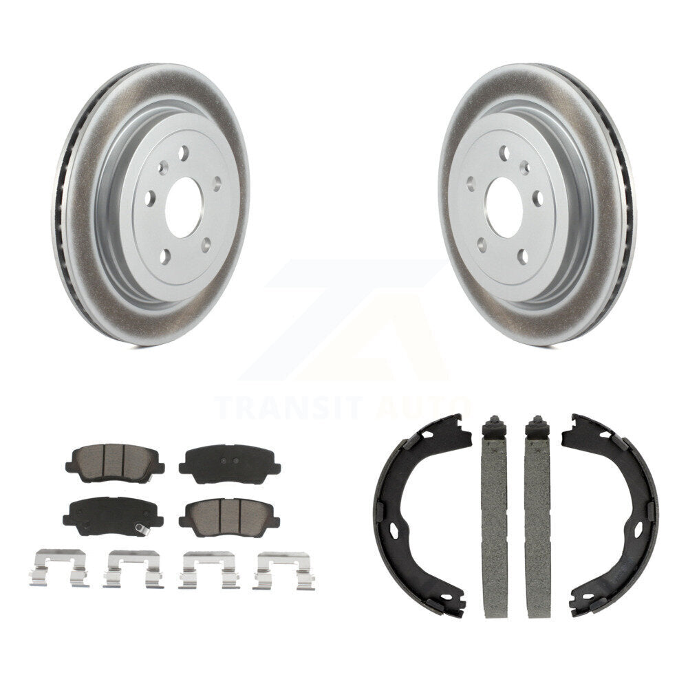 Transit Auto KGC-102927 Disc Brake Kit for 2015-2019 Cadillac CTS - Rear