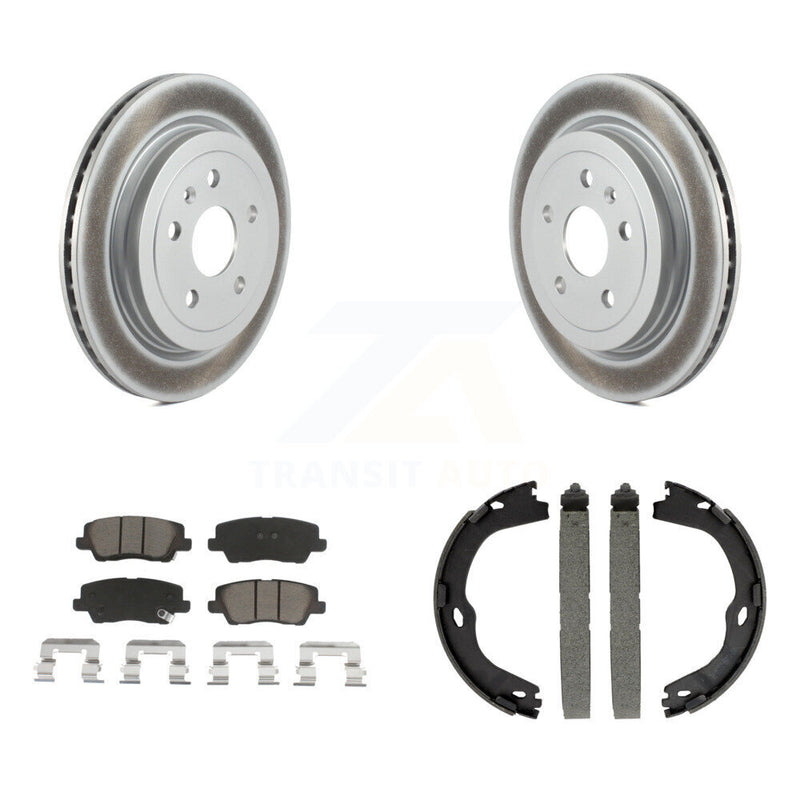 Transit Auto KGC-102927 Disc Brake Kit for 2015-2019 Cadillac CTS - Rear