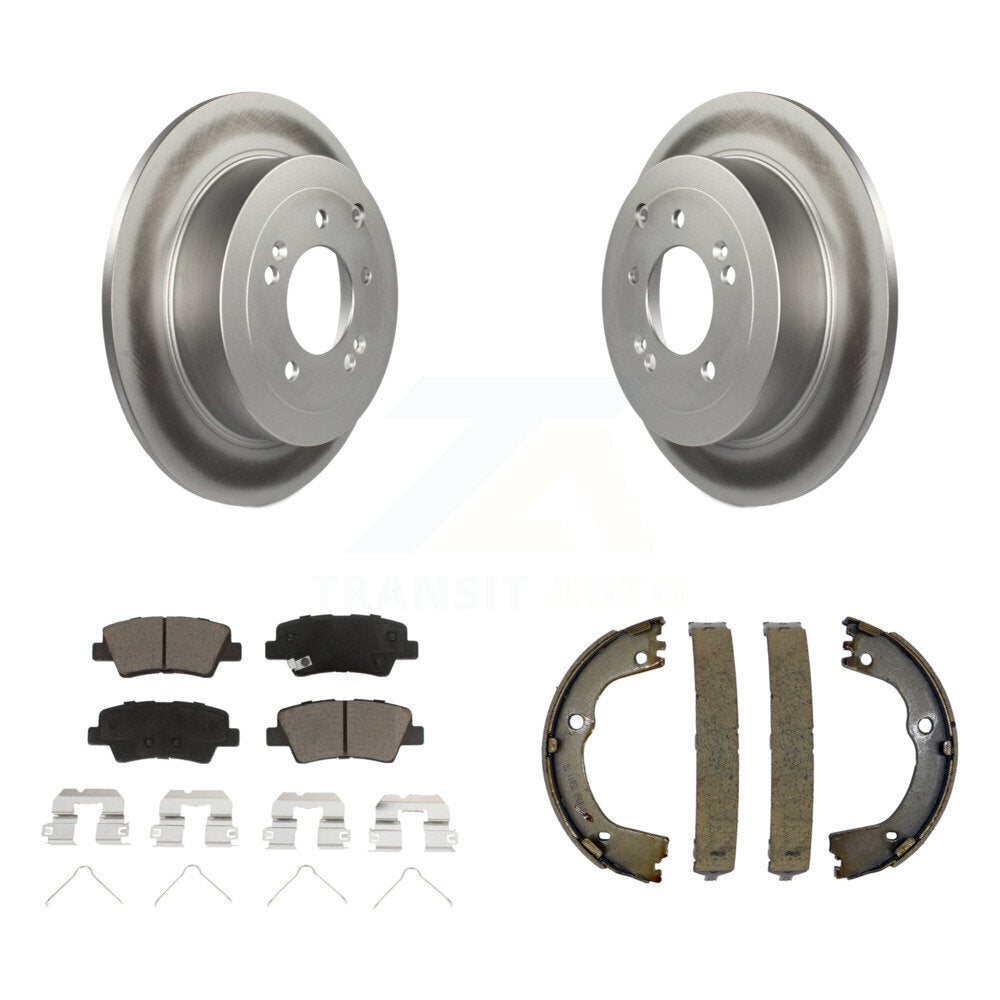 Transit Auto KGC-102928 Disc Brake Kit for 2016-2022 Hyundai Tucson, Kia Sportage - Rear