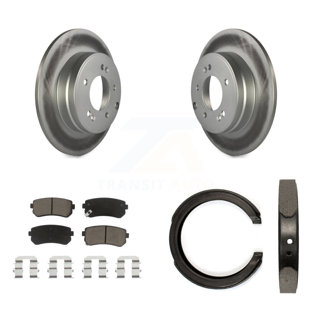 Transit Auto KGC-102929 Disc Brake Kit for 2014-2017 Hyundai Tucson, Hyundai Sonata, Kia Cadenza - Rear
