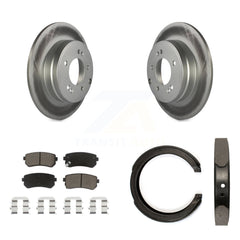 Transit Auto KGC-102929 Disc Brake Kit for 2014-2017 Hyundai Tucson, Hyundai Sonata, Kia Cadenza - Rear