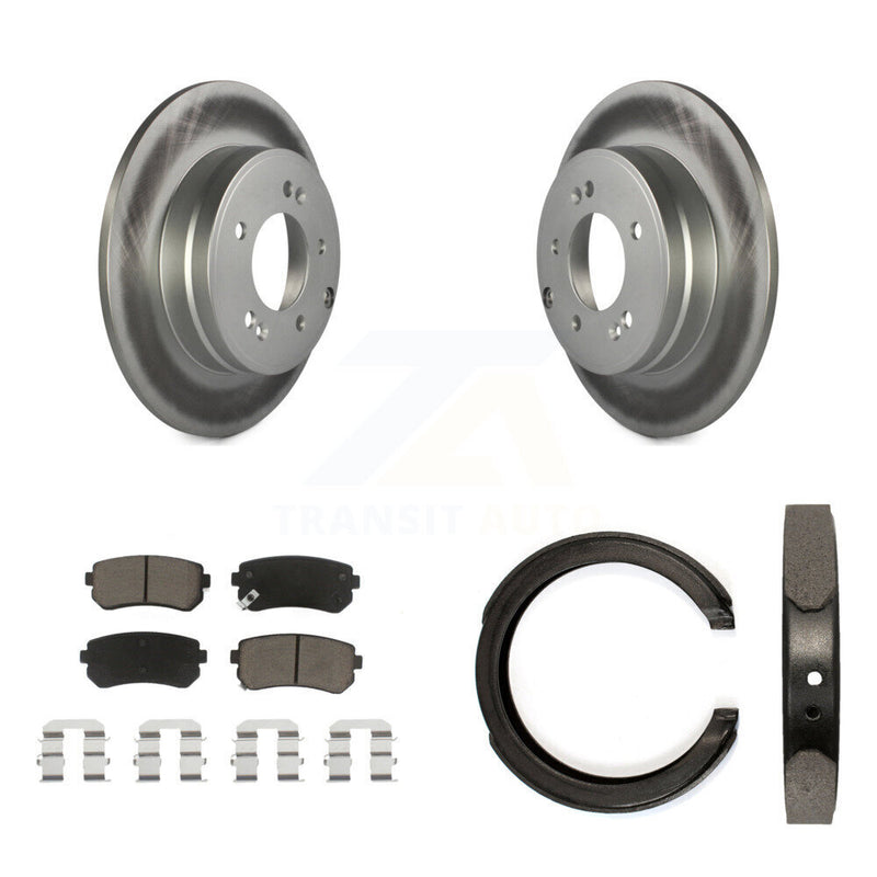 Transit Auto KGC-102929 Disc Brake Kit for 2014-2017 Hyundai Tucson, Hyundai Sonata, Kia Cadenza - Rear