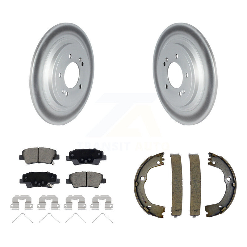 Transit Auto KGC-102930 Disc Brake Kit for 2017-2022 Hyundai Tucson, Kia Sportage - Rear