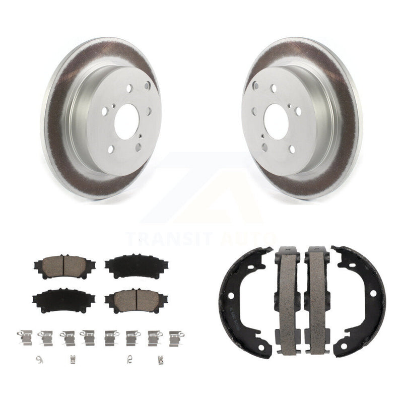 Transit Auto KGC-102939 Disc Brake Kit for 2012-2020 Toyota Mirai, Toyota Prius V - Rear