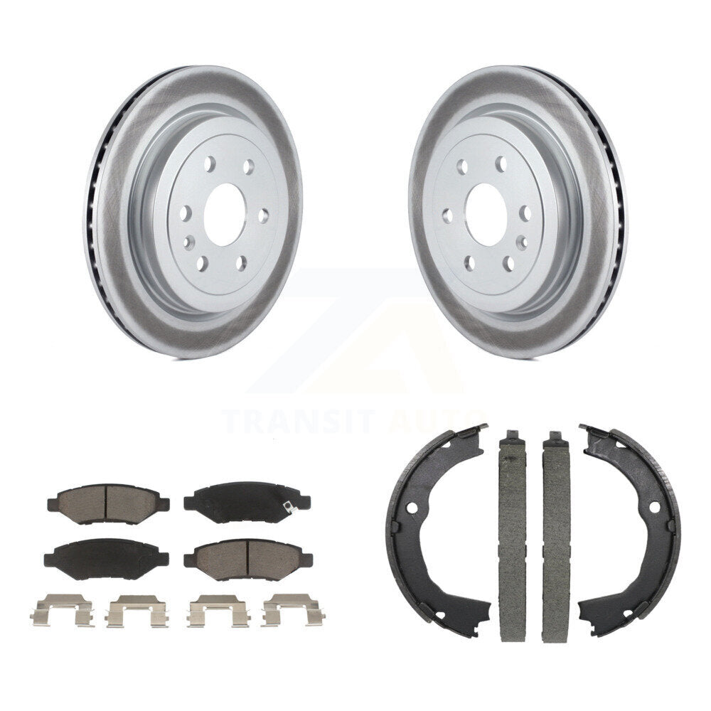 Transit Auto KGC-102944 Disc Brake Kit for 2010-2016 Cadillac SRX - Rear