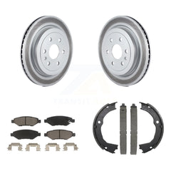 Transit Auto KGC-102944 Disc Brake Kit for 2010-2016 Cadillac SRX - Rear