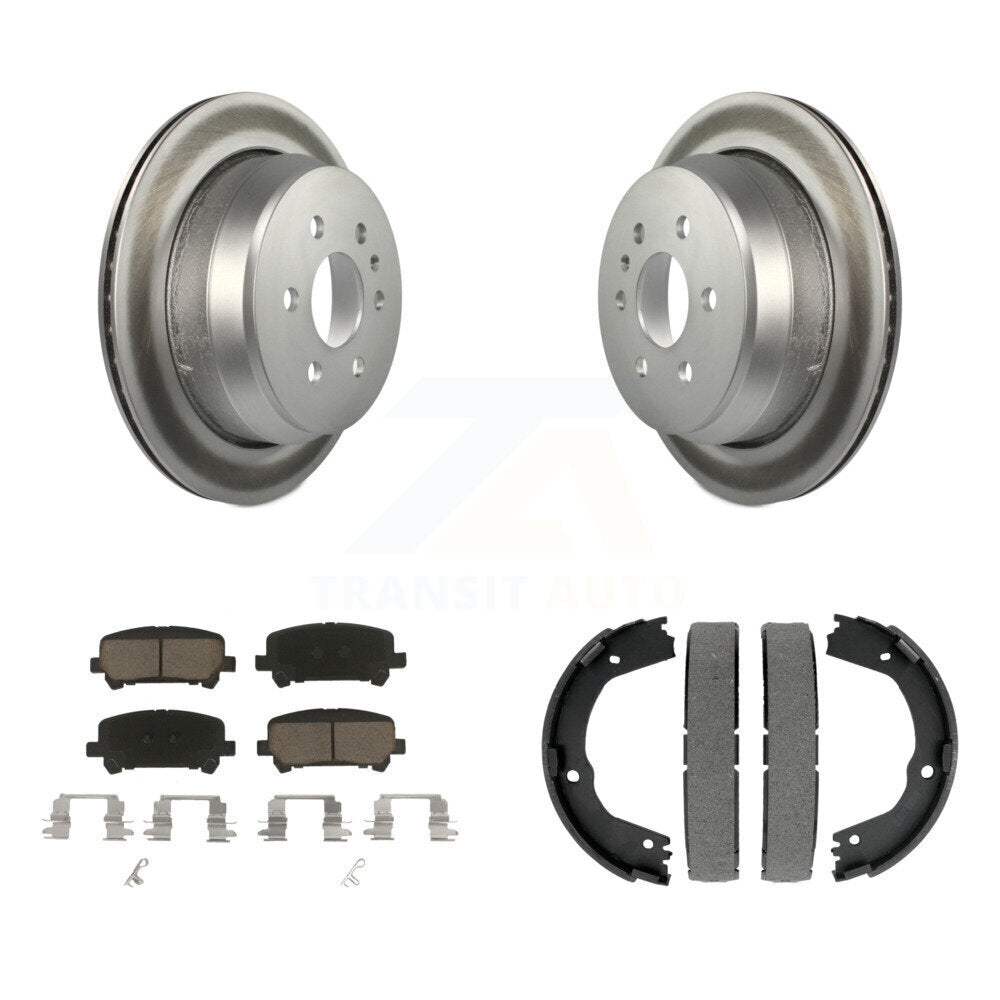 Transit Auto KGC-102945 Disc Brake Kit for 2015-2020 Chevrolet Colorado, GMC Canyon - Rear