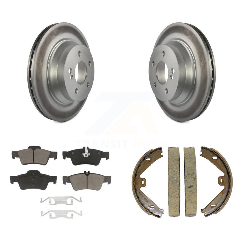 Transit Auto KGC-102949 Disc Brake Kit for 2010-2016 Mercedes-Benz E350, Mercedes-Benz E400, Mercedes-Benz CLS400 - Rear