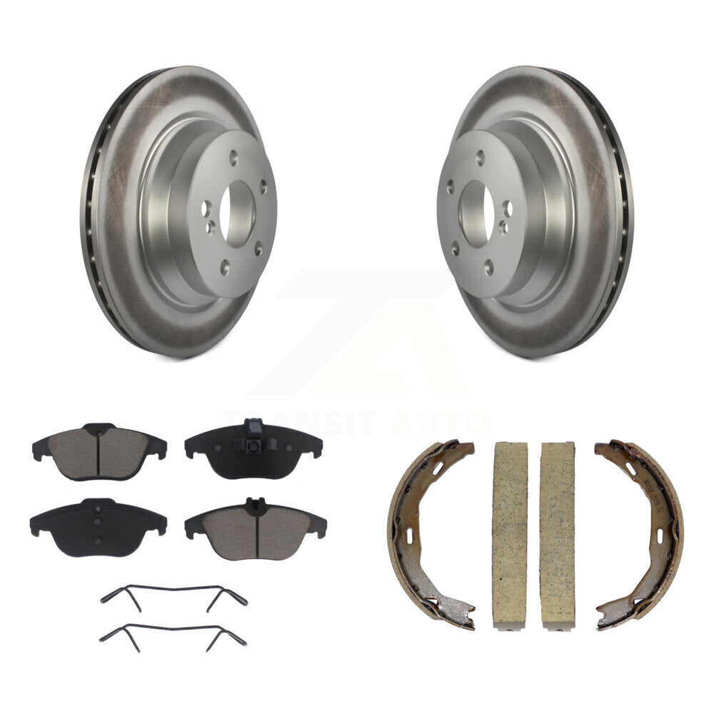 Transit Auto KGC-102953 Disc Brake Kit for 2010-2015 Mercedes-Benz E400, Mercedes-Benz E350 - Rear