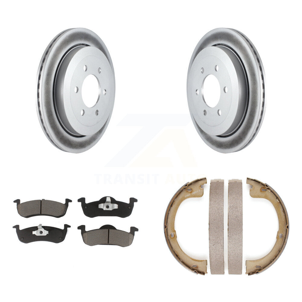 Transit Auto KGC-102957 Disc Brake Kit for 2007-2017 Ford Expedition, Lincoln Navigator - Rear