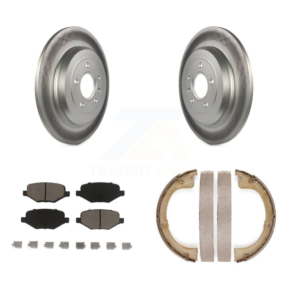 Transit Auto KGC-102958 Disc Brake Kit for 2010-2019 Lincoln MKT - Rear