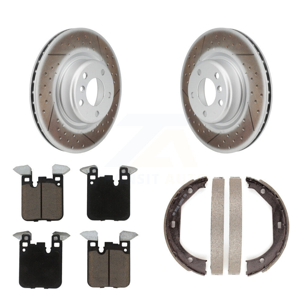 Transit Auto KGC-102964 Disc Brake Kit for 2012-2018 BMW 320i xDrive, BMW 428i, BMW 328i - Rear