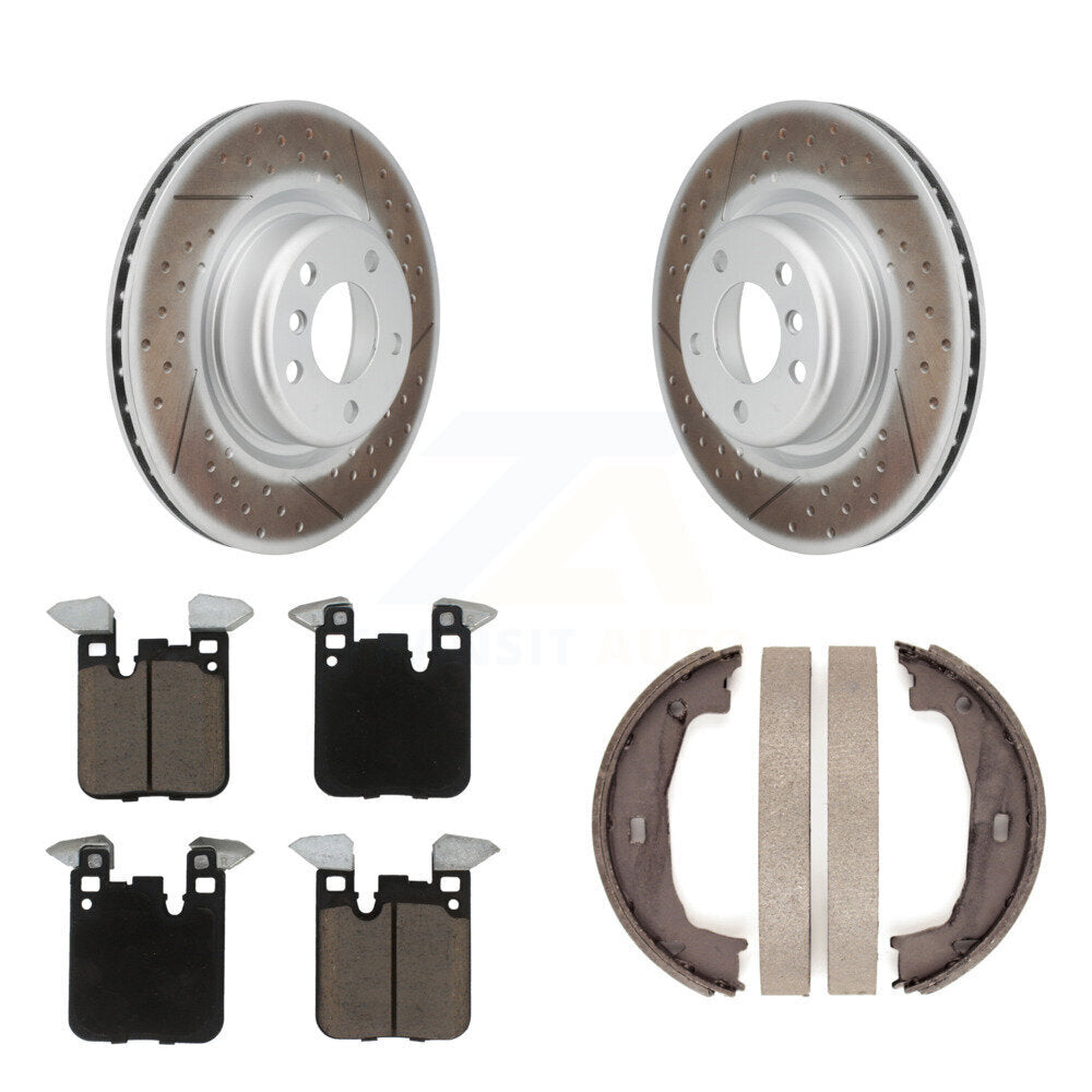 Transit Auto KGC-102968 Disc Brake Kit for 2012-2020 BMW 230i, BMW 230i xDrive and More - Rear