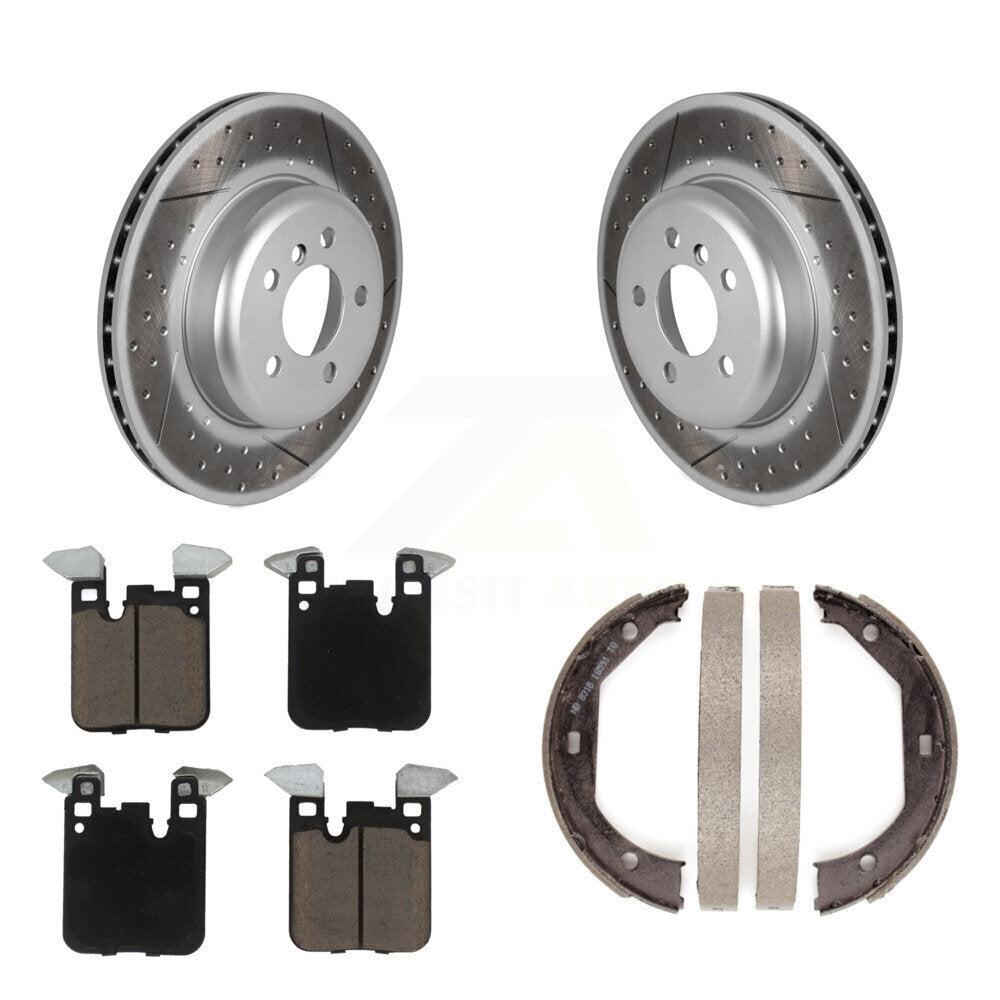 Transit Auto KGC-102976 Disc Brake Kit for 2013-2020 BMW 330i, BMW 330i GT xDrive and More - Rear