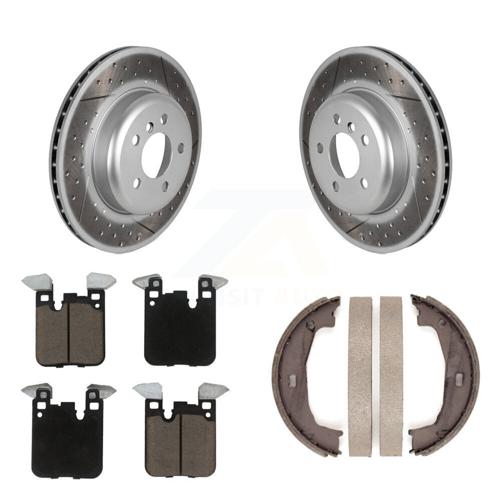 Transit Auto KGC-102982 Disc Brake Kit for 2014-2016 BMW 328i, BMW 428i xDrive - Rear