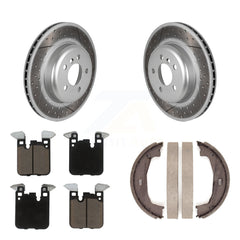 Transit Auto KGC-102982 Disc Brake Kit for 2014-2016 BMW 328i, BMW 428i xDrive - Rear
