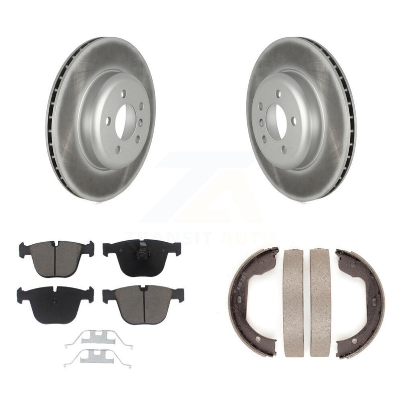 Transit Auto KGC-102993 Disc Brake Kit for 2010-2017 BMW ActiveHybrid 7, BMW 740Li xDrive and More - Rear