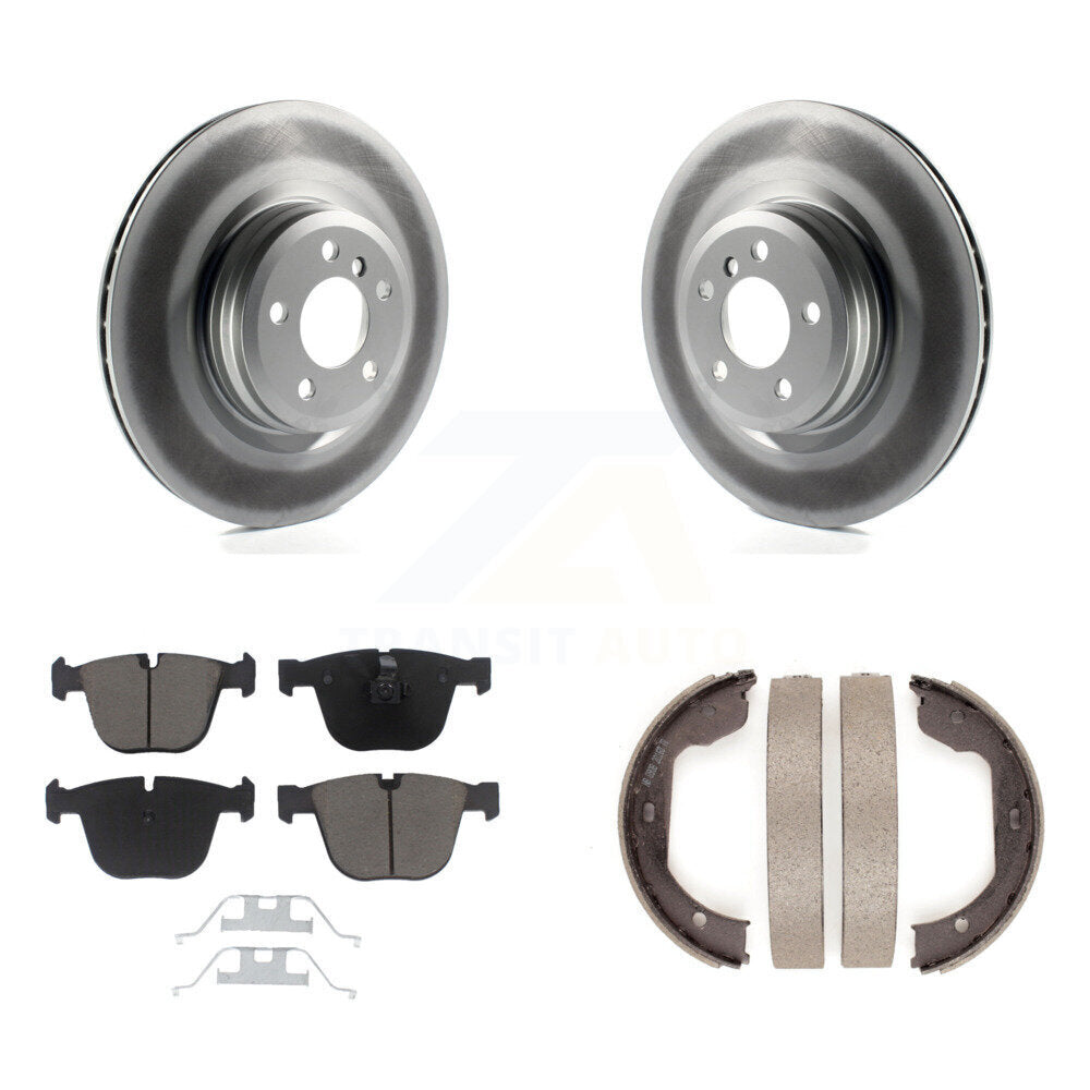 Transit Auto KGC-102994 Disc Brake Kit for 2009-2016 BMW ActiveHybrid 7, BMW Alpina B7 and More - Rear