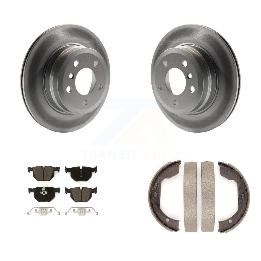 Transit Auto KGC-102995 Disc Brake Kit for 2007-2019 BMW X5, BMW X6 - Rear