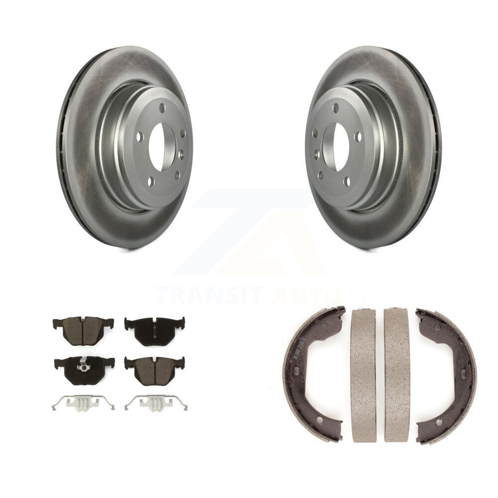 Transit Auto KGC-102998 Disc Brake Kit for 2004-2009 BMW 528i, BMW 525i, BMW 530i - Rear